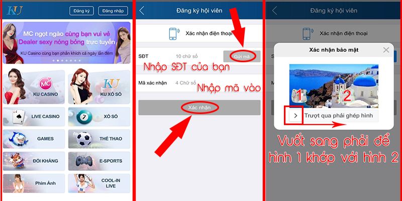 Thao tác tạo account trên điện thoại dễ dàng nhất cho hội viên